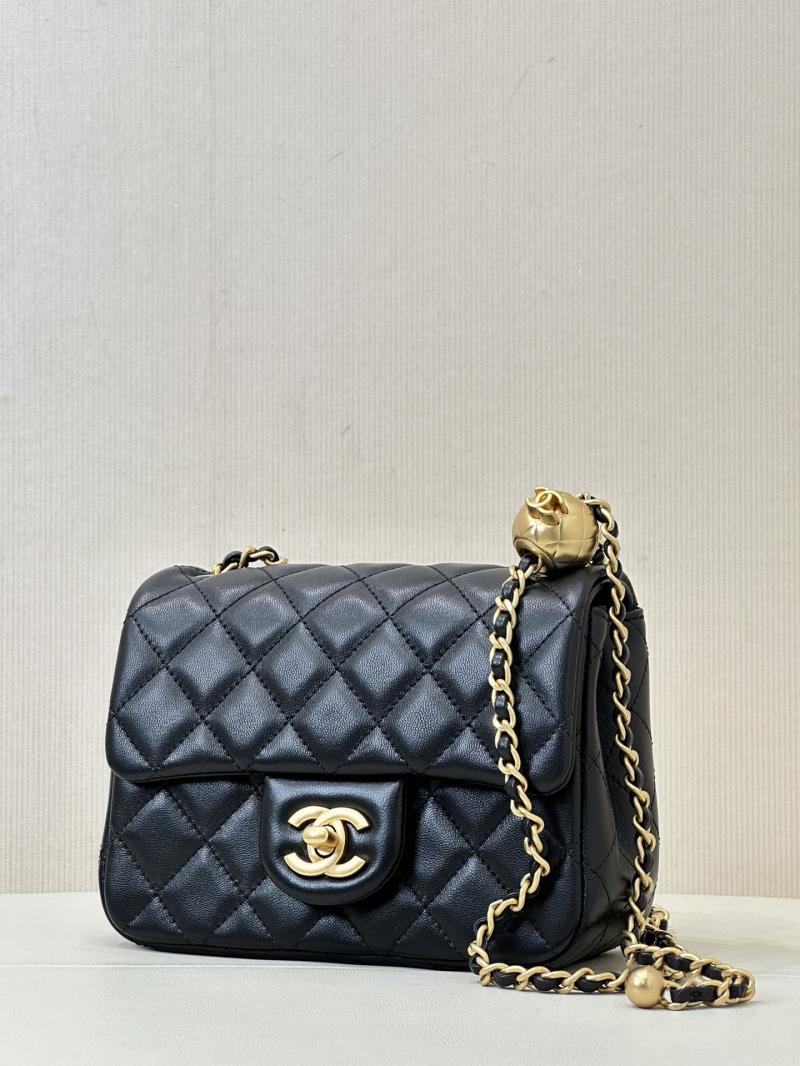 Chanel Lambskin Flap Bag AS1786 Black