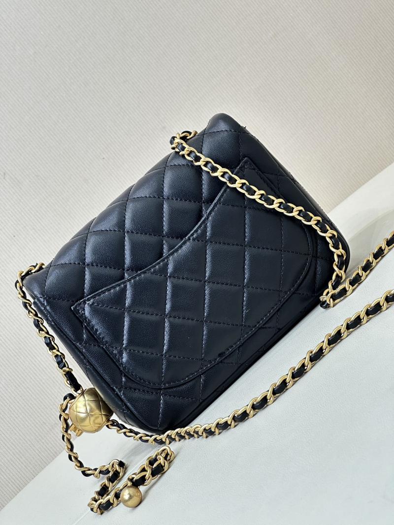 Chanel Lambskin Flap Bag AS1786 Black