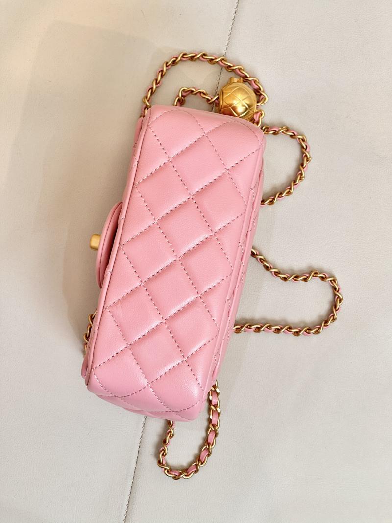 Chanel Lambskin Flap Bag AS1786 Pink