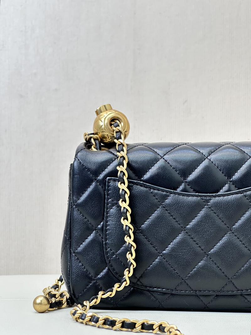 Chanel Lambskin Flap Bag AS1787 Black