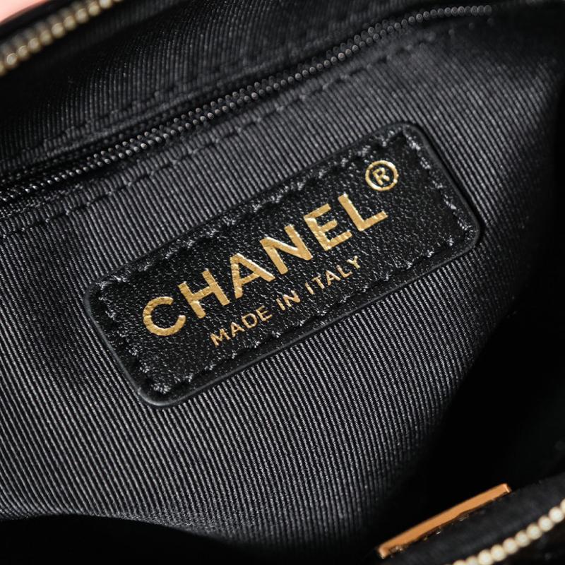 Chanel Lambskin Small Tote AS5130 Black