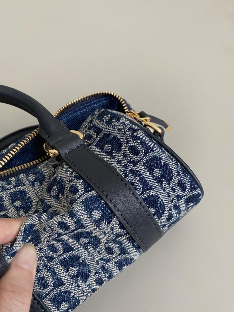 Dior Groove 16 Mini Bag S2348 Blue Denim