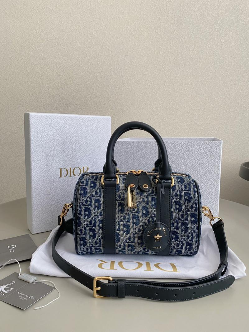 Dior Groove 20 Bag M1364 Blue Denim