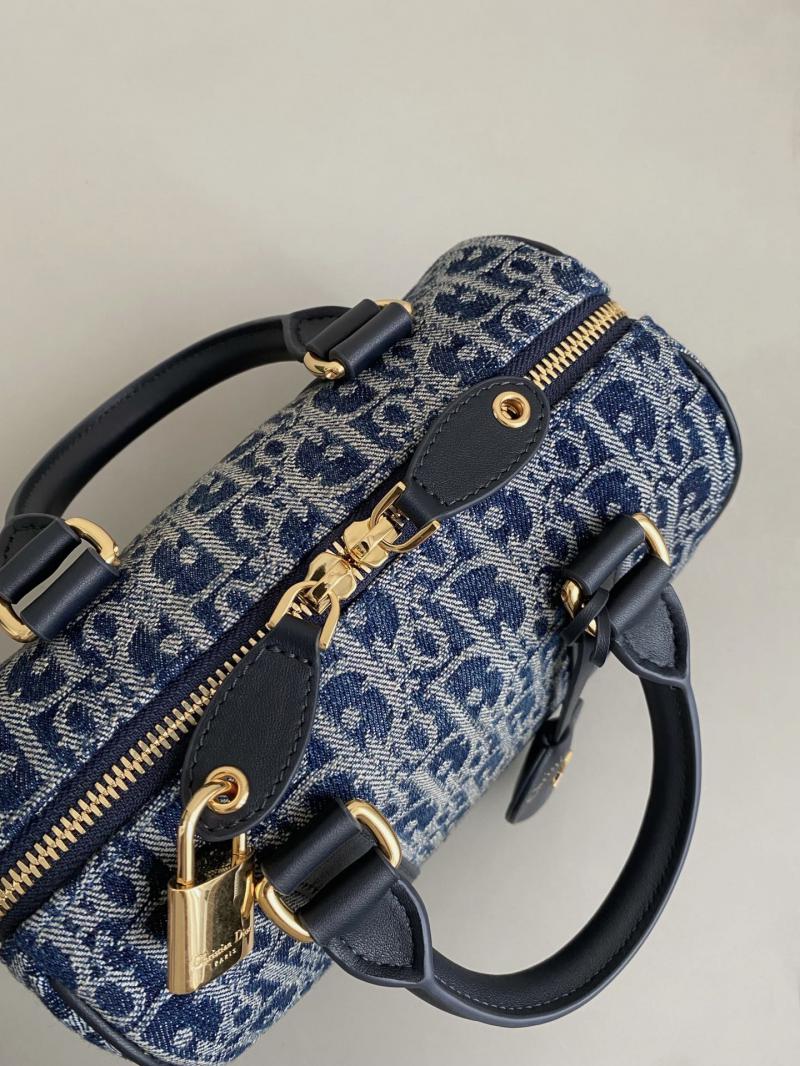 Dior Groove 20 Bag M1364 Blue Denim