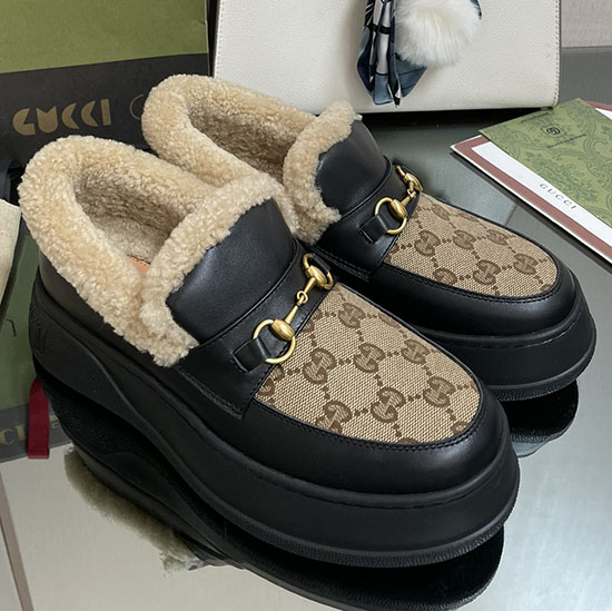 Gucci Wool Loafers SGL92502