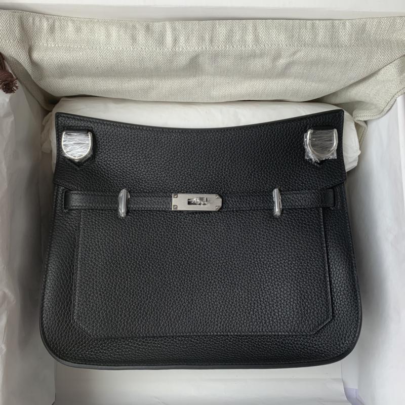 Hermes Taurillon Clemence Jypsiere 28 HJ28 Black