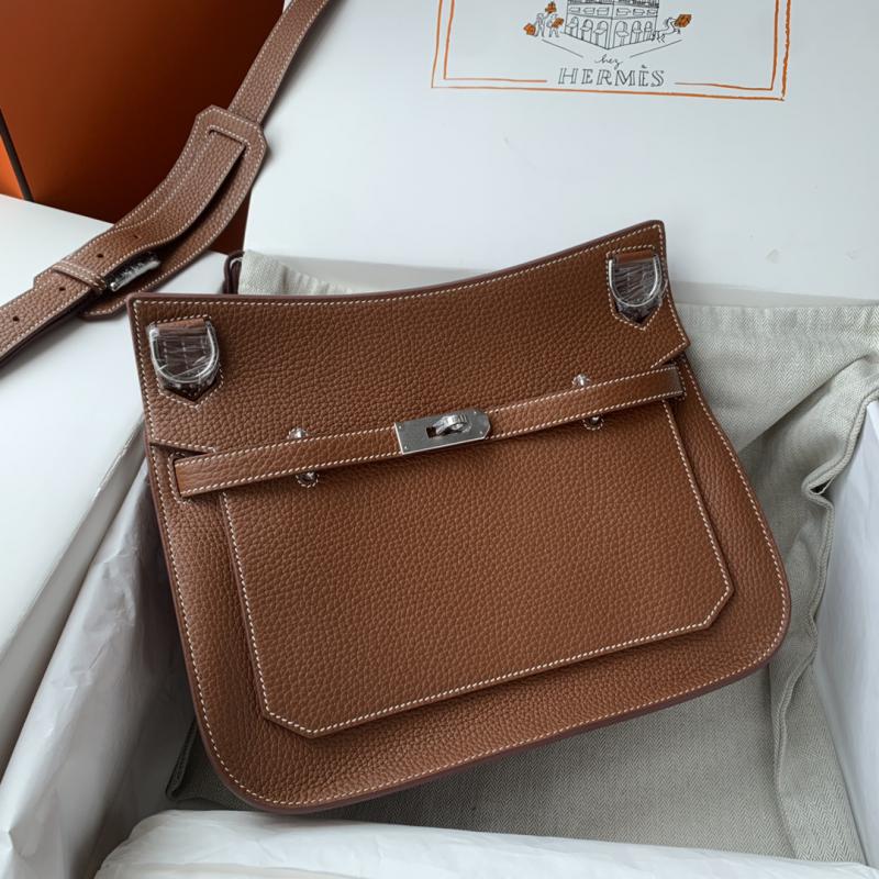 Hermes Taurillon Clemence Jypsiere 28 HJ28 Brown