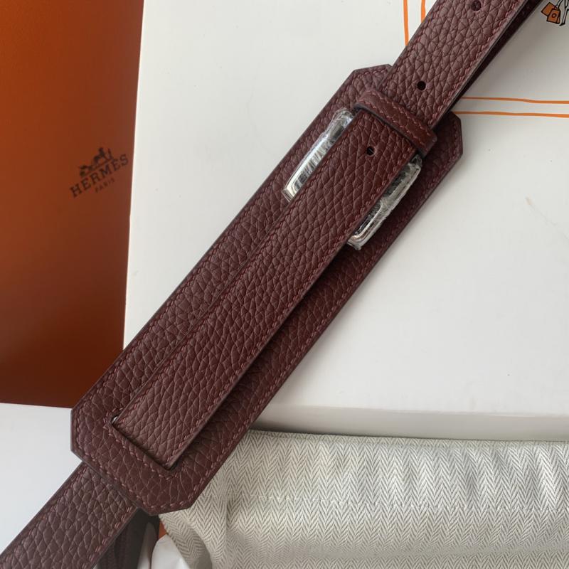 Hermes Taurillon Clemence Jypsiere 28 HJ28 Burgundy