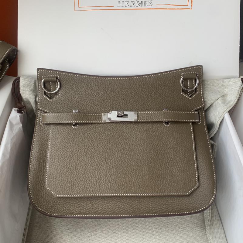 Hermes Taurillon Clemence Jypsiere 28 HJ28 Etoupe