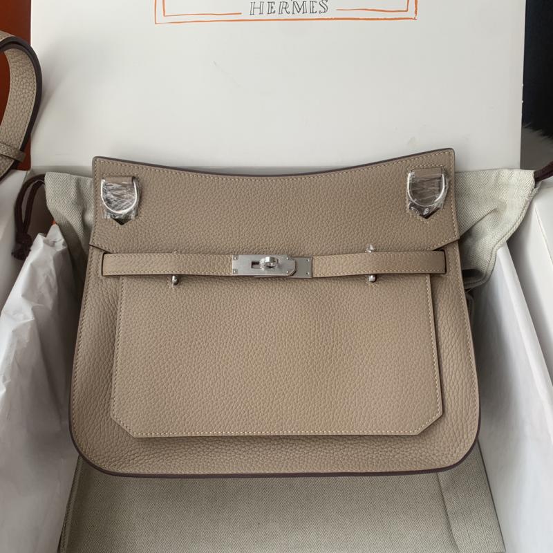 Hermes Taurillon Clemence Jypsiere 28 HJ28 Gris Tourterelle