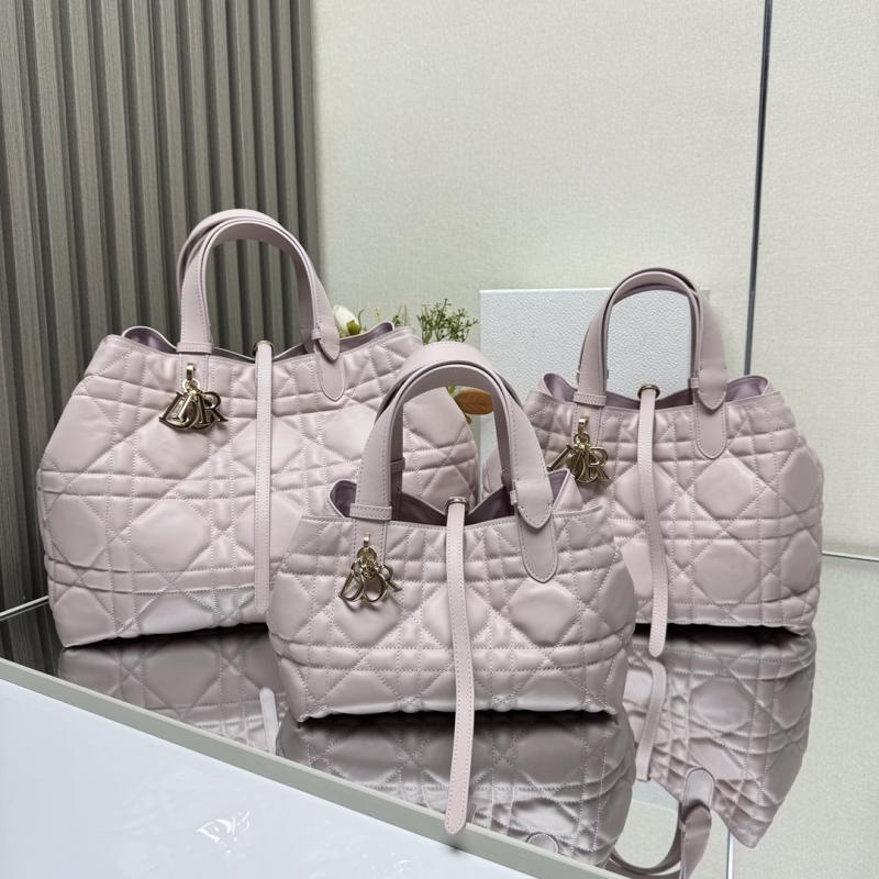 Large Dior Toujours Bag Pink M3319