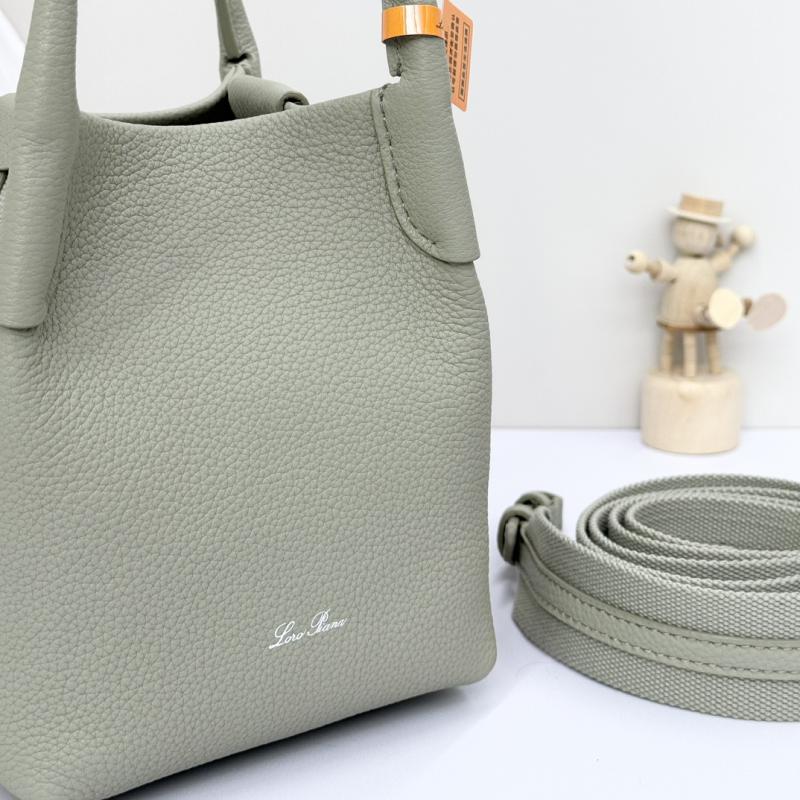 Loro Piana Grained Calfskin Micro Bale Bag L794307