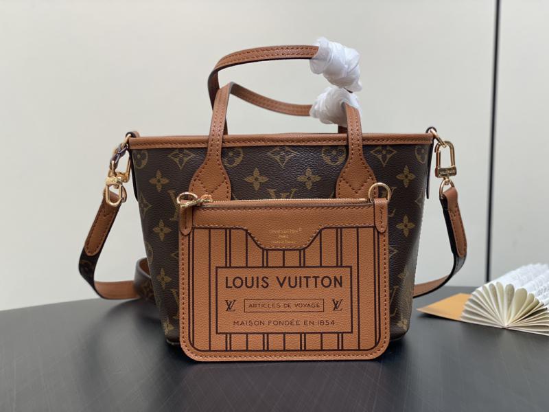 Louis VUitton Neverfull Bandouliere Inside Out BB M12099 Brown