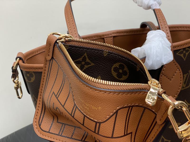 Louis VUitton Neverfull Bandouliere Inside Out BB M12099 Brown