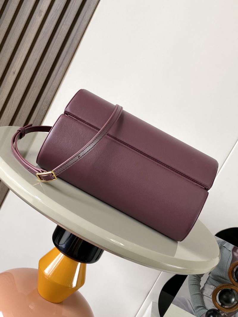 Loewe Small Clasp Bag L9142 Burgundy