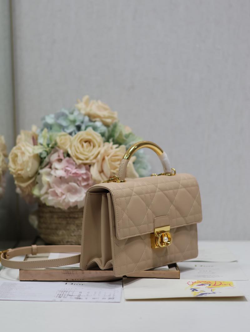 Medium Dior Ange Bag M4402 Beige