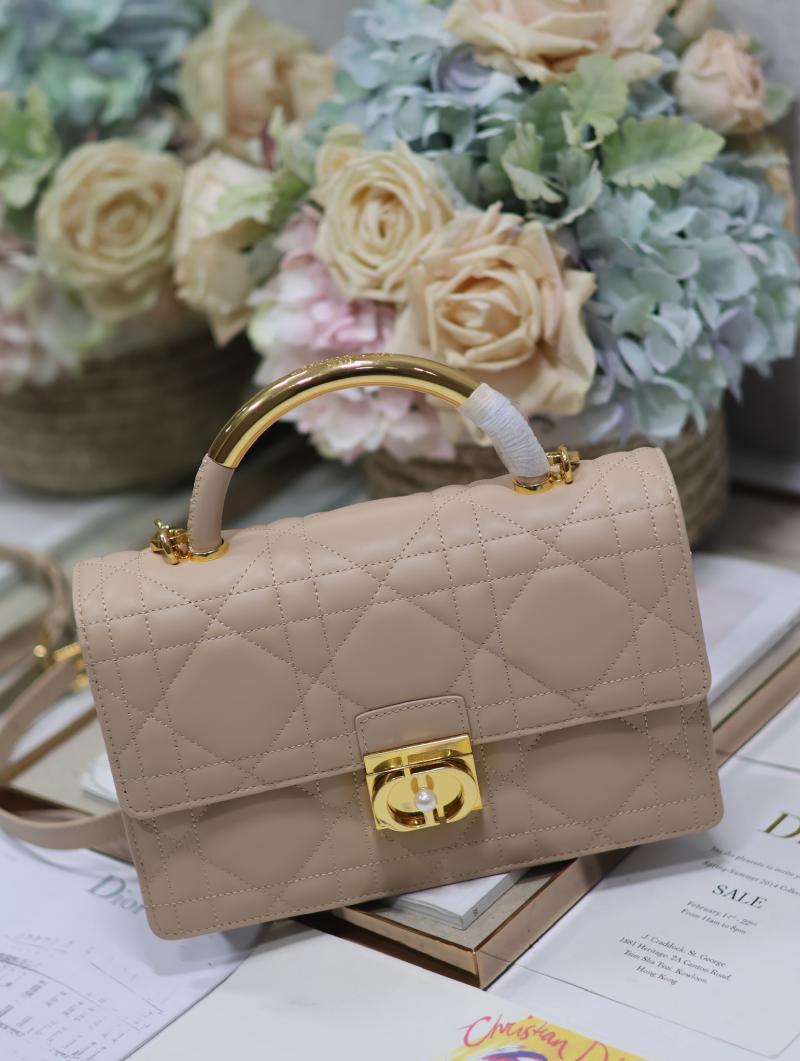 Medium Dior Ange Bag M4402 Beige