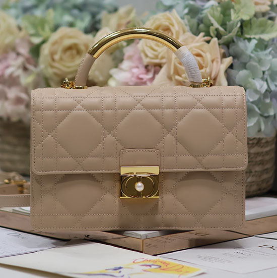 Medium Dior Ange Bag M4402 Beige