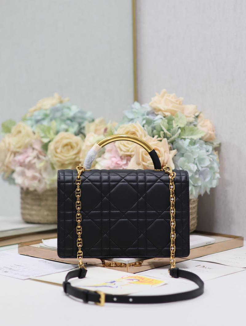 Medium Dior Ange Bag M4402 Black