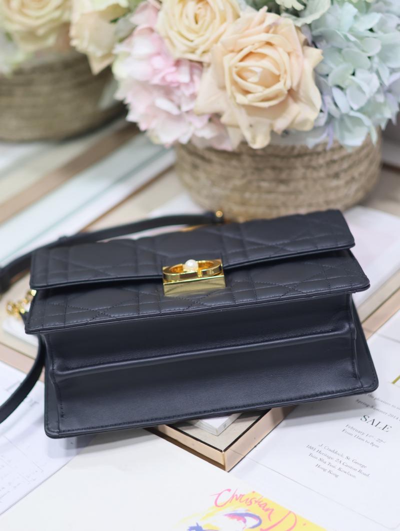 Medium Dior Ange Bag M4402 Black