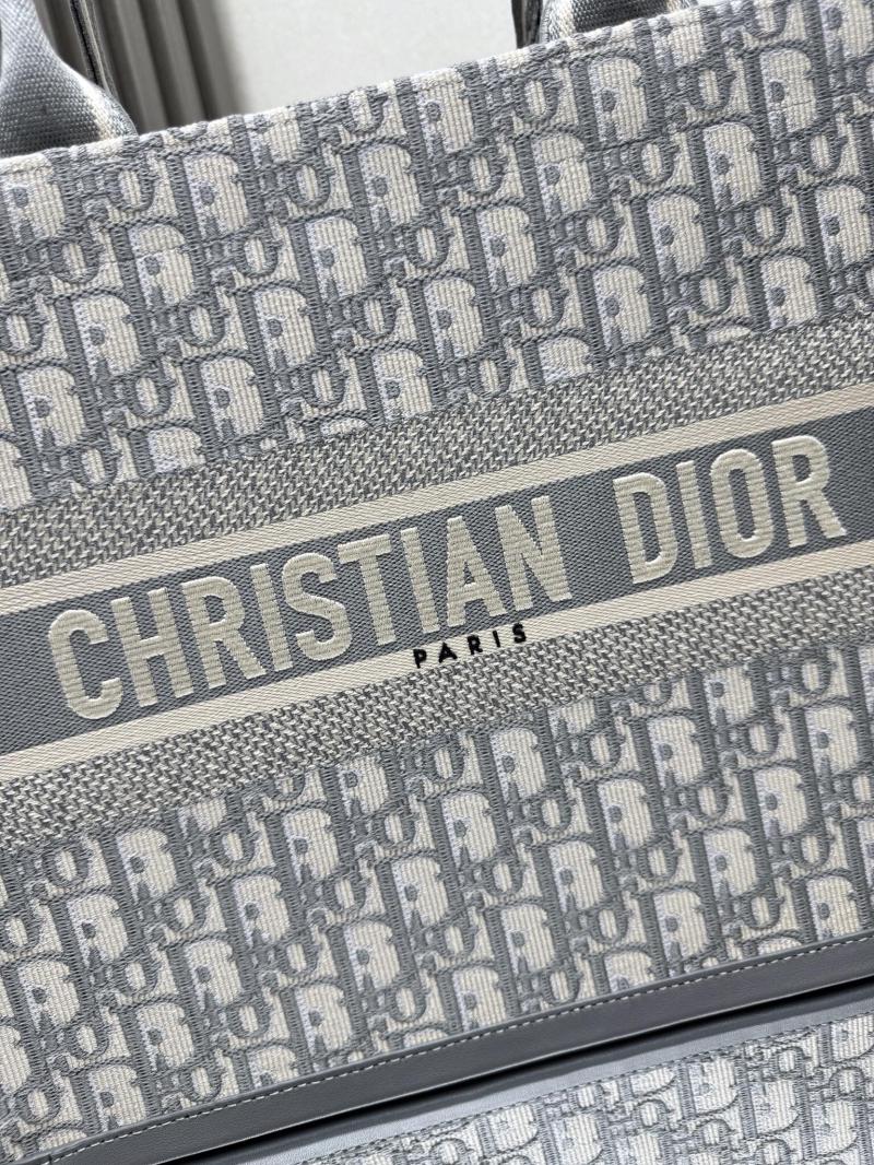 Medium Dior Book Tote Grey M1324