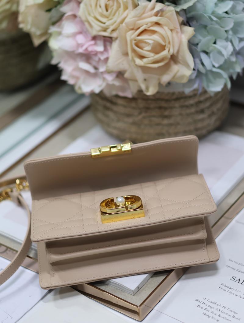 Mini Dior Ange Bag M4401 Beige