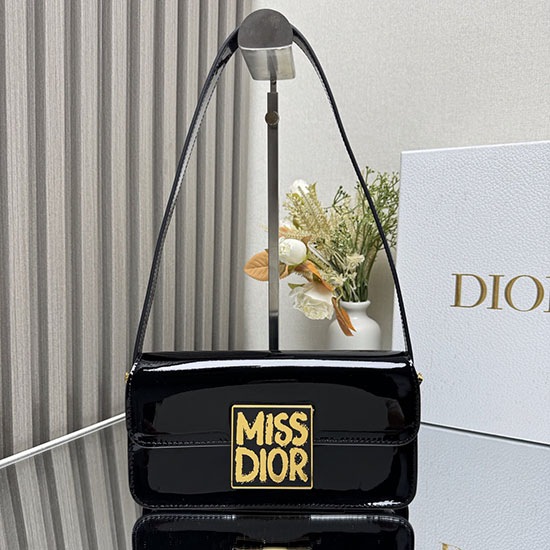 Miss Dior Flap Bag MP2610 Black