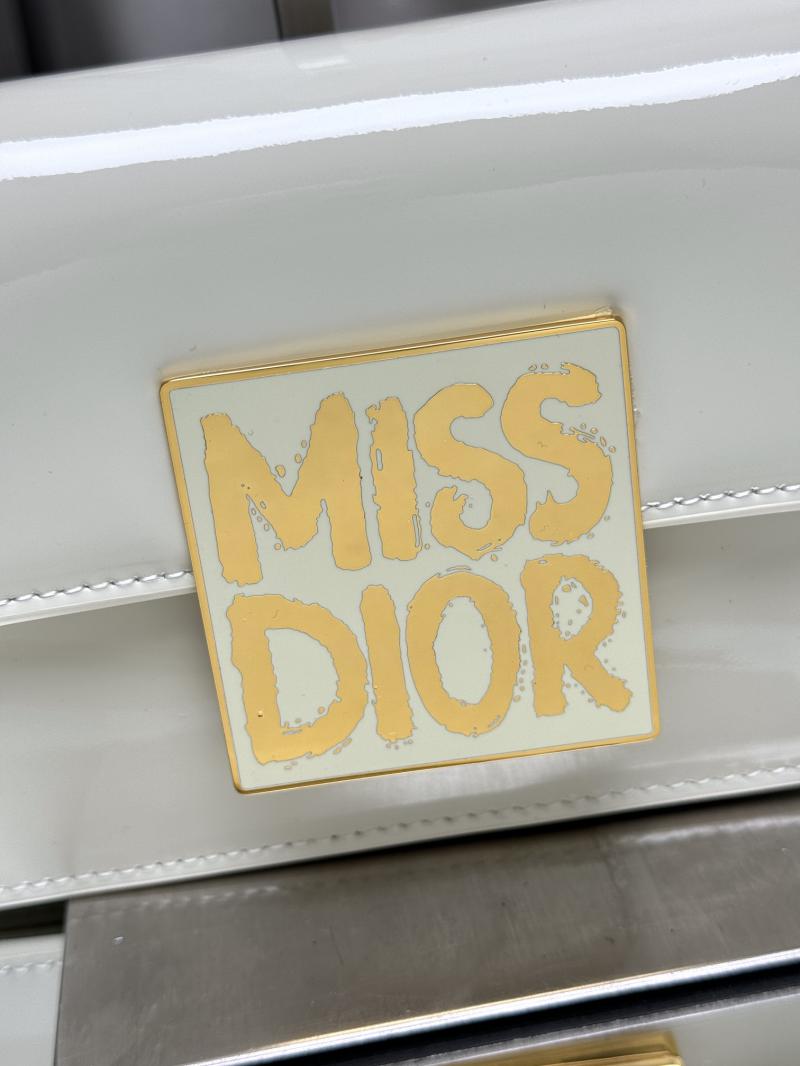 Miss Dior Flap Bag MP2610 White