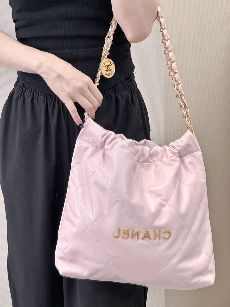 Small Chanel 22 Handbag AS3260 Pink