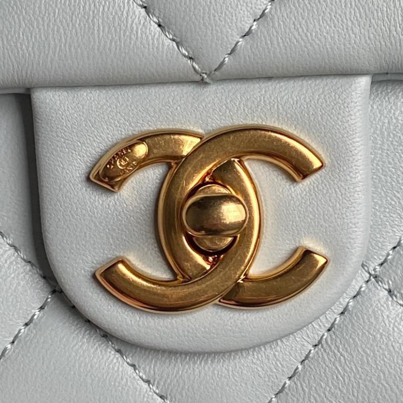 Small Chanel Lambskin Flap Bag AS5167 Light Blue