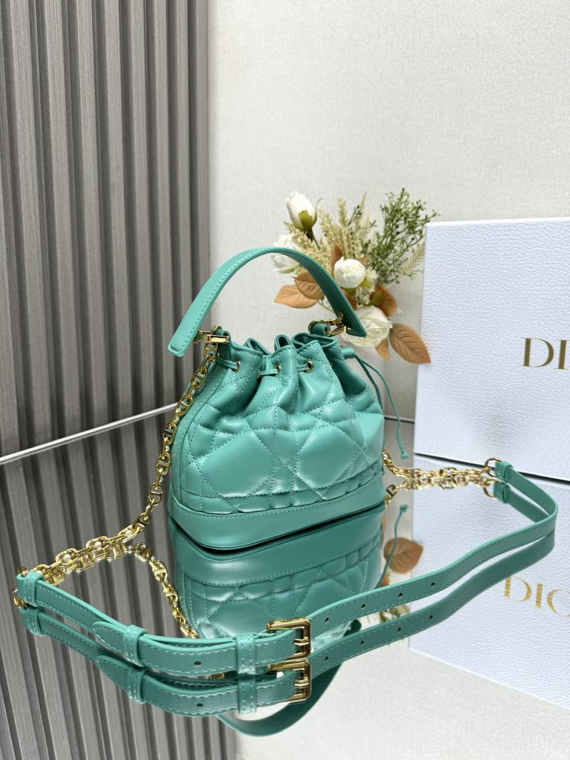 Small Dior Jolie Bucket Bag M2780 Green