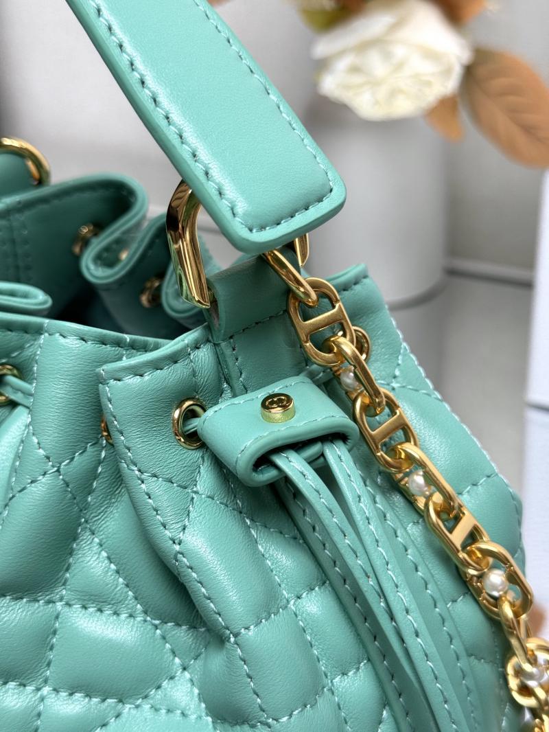 Small Dior Jolie Bucket Bag M2780 Green