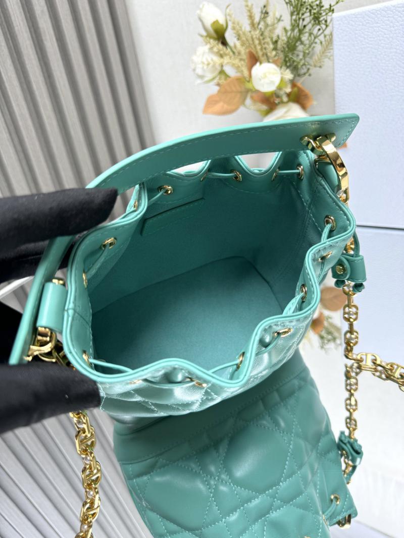 Small Dior Jolie Bucket Bag M2780 Green