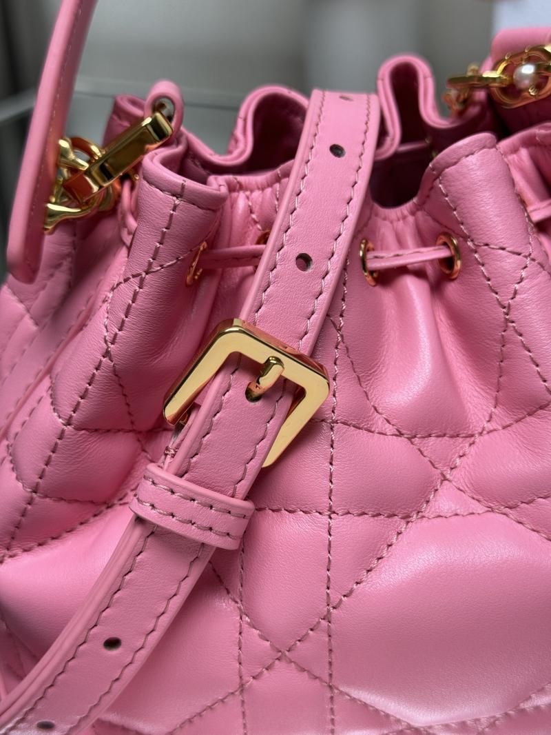 Small Dior Jolie Bucket Bag M2780 Pink