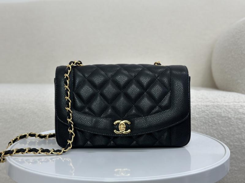 Vintage Chanel Calfskin Flap Bag Black A2221