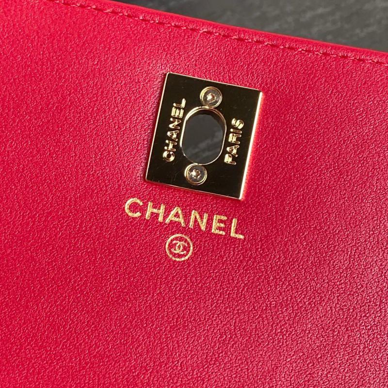 Chanel Clutch With Chain AP4300 Red