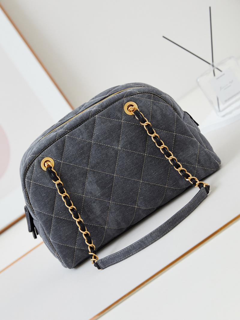 Chanel Denim Bowling Bag AS4905