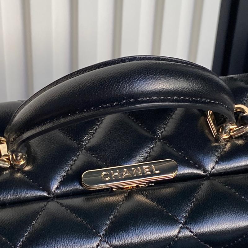 Chanel Lambskin Box Bag AS5168 Black