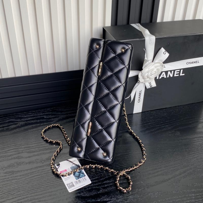 Chanel Lambskin Box Bag AS5168 Black