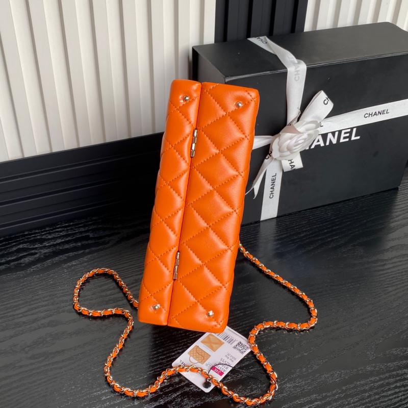 Chanel Lambskin Box Bag AS5168 Orange