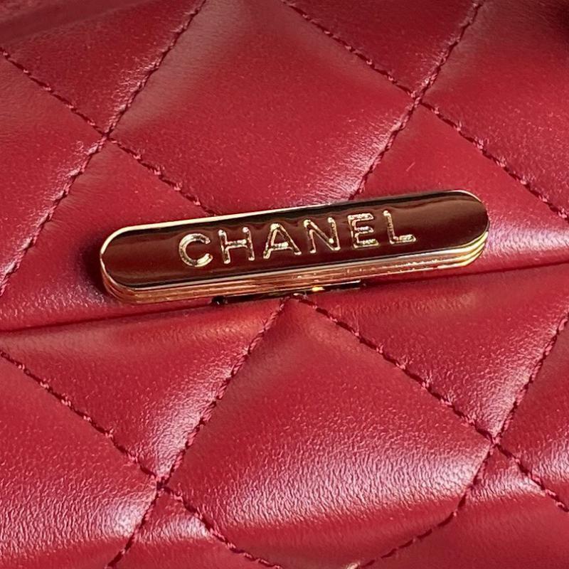 Chanel Lambskin Box Bag AS5168 Red