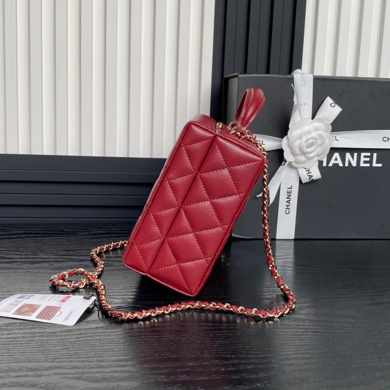 Chanel Lambskin Box Bag AS5168 Red