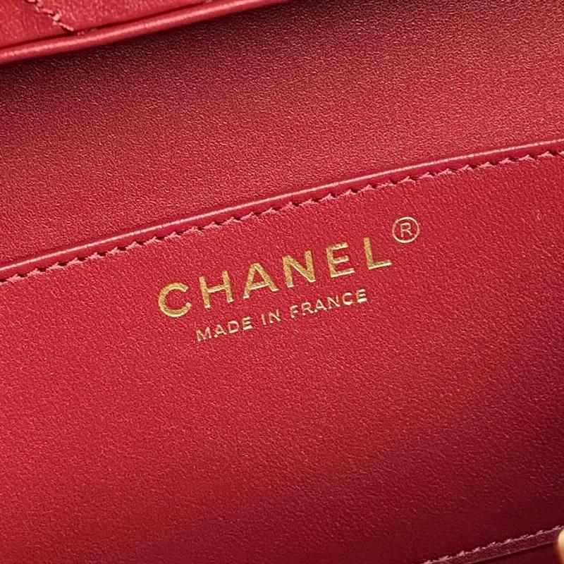 Chanel Lambskin Box Bag AS5168 Red