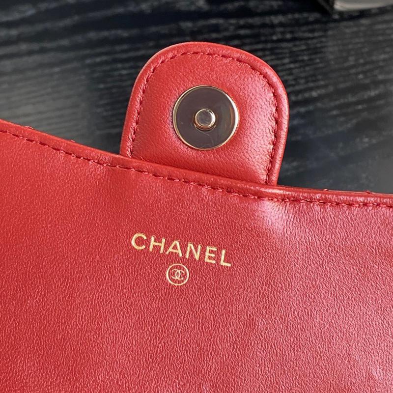 Chanel Patent Leather Mini Flap Bag AP3226 Red