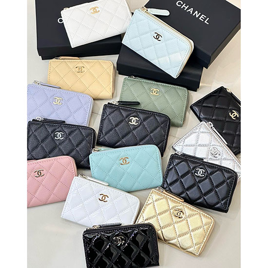 Chanel Zip Coin Purse AP0221