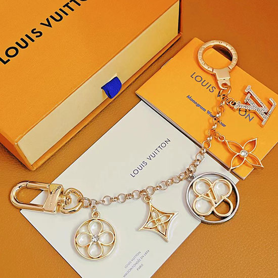 LV Flower Piesse Chain Bag Charm M68998