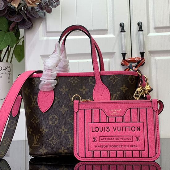 Louis Vuitton Neverfull Inside Out BB M12099 Rose