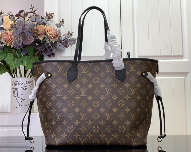 Louis Vuitton Neverfull Inside Out MM Black M11946