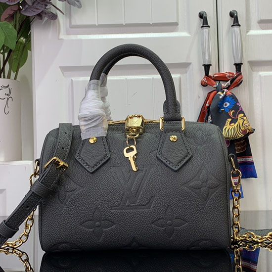 Louis Vuitton Speedy Bandouliere 20 Grey M12013