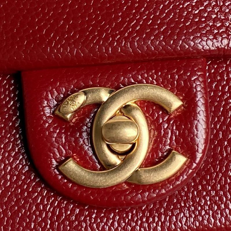 Small Chanel Flap Bag AS5186 Red